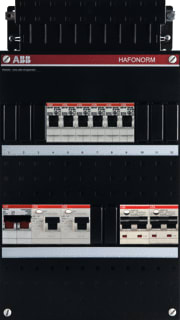 ABB - Hafonorm HAD Groepenkast, geassembleerd inst.kast hd-h42.c5.c8-22