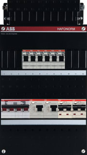 ABB - Hafonorm HAD Groepenkast, geassembleerd Inst.Kast Hd-H44.C5.C8-22