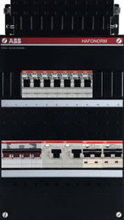 ABB - Hafonorm HAD Groepenkast, geassembleerd inst.kast hd-h44.c5.c8-22