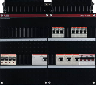 ABB - Hafonorm HAD Groepenkast, geassembleerd Inst.Kast He-H44.C5.C8-44
