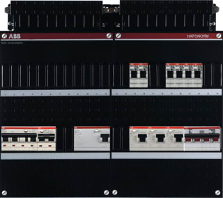 ABB - Hafonorm HAD Groepenkast, geassembleerd inst.kast he-h44.c16.c8-44