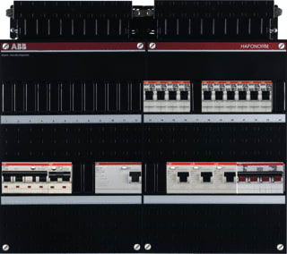 ABB - Hafonorm HAD Groepenkast, geassembleerd inst.kast he-h44.c16.c8-44