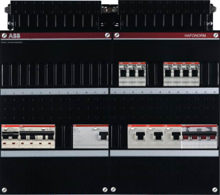 ABB - Hafonorm HAD Groepenkast, geassembleerd inst.kast he-h44.c5.c19-44