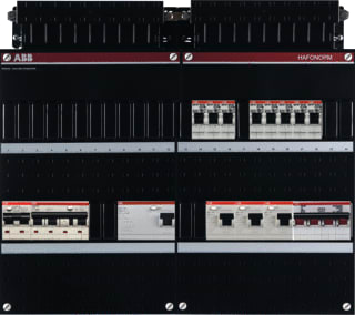 ABB - Hafonorm HAD Groepenkast, geassembleerd inst.kast he-h44.c5.c19-44
