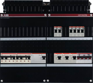 ABB - Hafonorm HAD Groepenkast, geassembleerd inst.kast he-h44.c16.c19