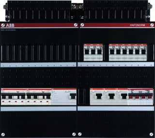 ABB - Hafonorm HAD Groepenkast, geassembleerd Inst.Kast He-H44.C16.C19