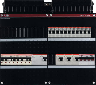 ABB - Hafonorm HAD Groepenkast, geassembleerd Inst.Kast He-H44.C16.C19
