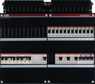 ABB - Hafonorm HAD Groepenkast, geassembleerd Inst.Kast He-H44.C16.C19