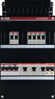 ABB - Hafonorm HAD Groepenkast, geassembleerd inst.kast hd-h44.c6.c8 42
