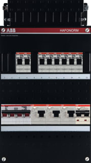 ABB - Hafonorm HAD Groepenkast, geassembleerd inst.kast hd-h44.c6.c8 43