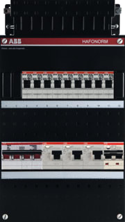 ABB - Hafonorm HAD Groepenkast, geassembleerd Inst.Kast Hd-H44.C6.C8 43
