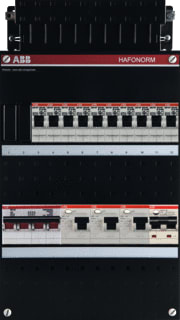 ABB - Hafonorm HAD Groepenkast, geassembleerd Inst.Kast Hd-H44.C6.C8 44
