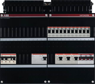 ABB - Hafonorm HAD Groepenkast, geassembleerd Inst.Kast He-H44.C6.C19-44