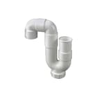 Wavin - P-, S-, beker sifon Lijmsifon 32 Type D Wit