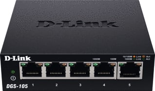 DLink - Netwerkswitch Switch 5Xf Enet Rj45