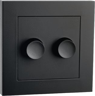 SG Lighting - LEDDim Sierrand schakelmateriaal zw 2x100sg front pc