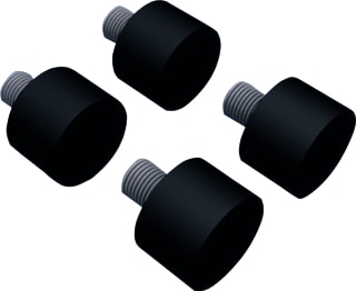 Saenroll - kabelhaspelafrolapparaat RUBBER POOTJES 4ST