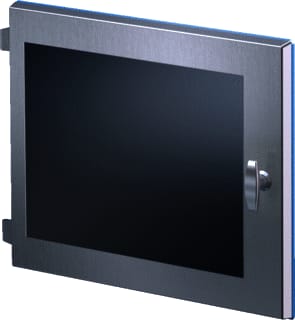 Rittal - HD Comp. v. uitbouw kast/lessenaar Zichtvenst 519X437