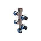 Geberit - FlowFit Fitting met 6 aansluitingen ff verdpin 5 d16x3/4''