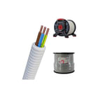Nexans - Voorbedrade buis N-LINE Kunststof installatiebuis, bedraad N-L16 Vd3G2,5 Gg Ri100