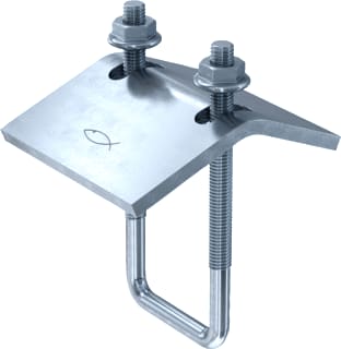 Fischer - Balkklem C-model Tkr 31 Profielklem Ds25
