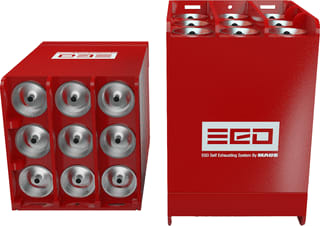 Maus - EGO-Blast Aerosol brandblussysteem aerosol brandblmidd 15m3