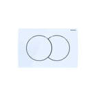 Geberit - Bedieningsplaat spoelsysteem Delta01 Bed.Plaat 2Toet Wi