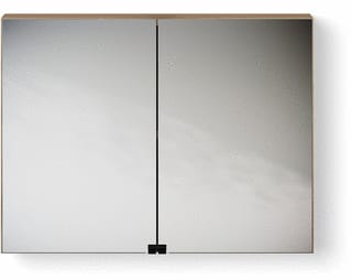 Looox - Wood Wastafel spiegelkast spieglkst wmc 70 eg