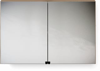 Looox - Wood Wastafel spiegelkast spieglkst wmc 80 eg