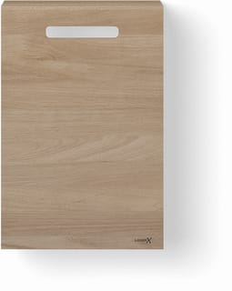 Looox - Wood Basic Cube Mini Badmeubelkast Wbcm 60 Eg