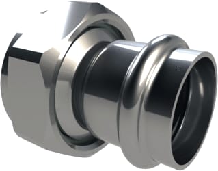 Kemper - Fitting met 2 aansluitingen Fitt 2 Aanls 4767002000