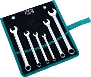 TRADEFORCE - Steek-/ringsleutel (set) Steek-/Rngsleutlst 6St
