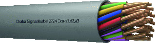 Draka - Serie 2700 Data- en communicatiekabel Sigk Dca-S2 24X0,8 Mt