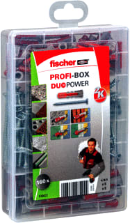 Fischer - Deuvel/plugset Profibox Duopower+Schroef