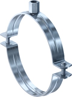 Fischer - Tweedelige beugel rond  500747               ds25