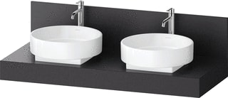 Duravit - Balcoon Wastafelblad balc wastbld lava