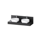 Duravit - Balcoon Wastafelblad balc wastbld lava