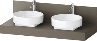 Duravit - Balcoon Wastafelblad balc wastbld basalt
