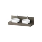 Duravit - Balcoon Wastafelblad balc wastbld basalt