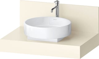 Duravit - Balcoon Wastafelblad balc wastbld ivoor mat