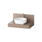 Duravit - Balcoon Wastafelblad balc wastbld umbra mat