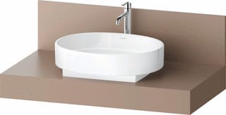 Duravit - Balcoon Wastafelblad balc wastbld umbra mat