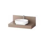 Duravit - Balcoon Wastafelblad balc wastbld umbra mat