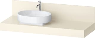 Duravit - Balcoon Wastafelblad balc wastbld ivoor mat