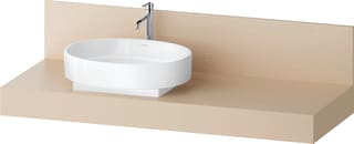Duravit - Balcoon Wastafelblad balc wastbld zandbg