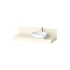 Duravit - Balcoon Wastafelblad balc wastbld ivoor mat