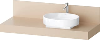 Duravit - Balcoon Wastafelblad balc wastbld zandbg