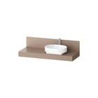 Duravit - Balcoon Wastafelblad balc wastbld umbra mat