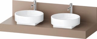 Duravit - Balcoon Wastafelblad balc wastbld umbra mat