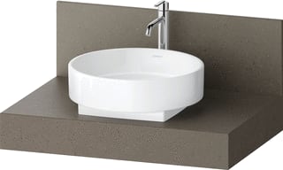 Duravit - Balcoon Wastafelblad balc wastbld basalt